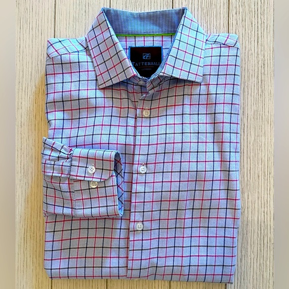 Tattersall Other - Men’s Tattersall Dress Shirt, Size 16 32/33